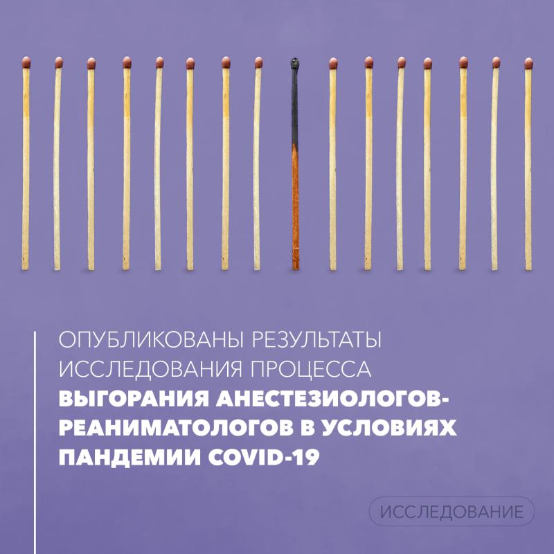 Факторы профессионального выгорания анестезиологов-реаниматологов после пандемии COVID-19